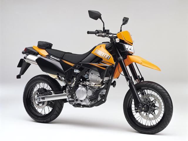 Kawasaki D-Tracker X 2009 - KLX250-V9F - Màu Colored Plastic Blazing Orange (268)