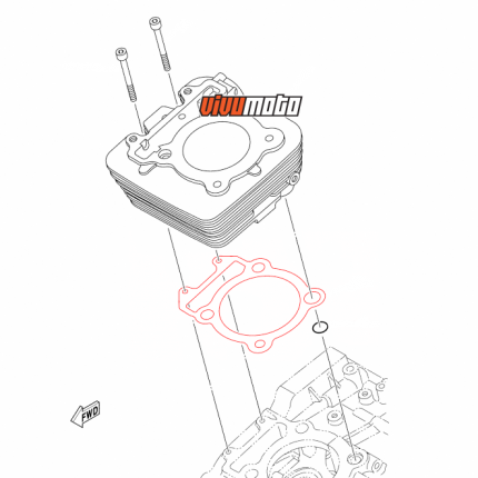 Gioăng xi lanh Yamaha Tricker (XG250) / Serow 250 (XT250) / XT250X