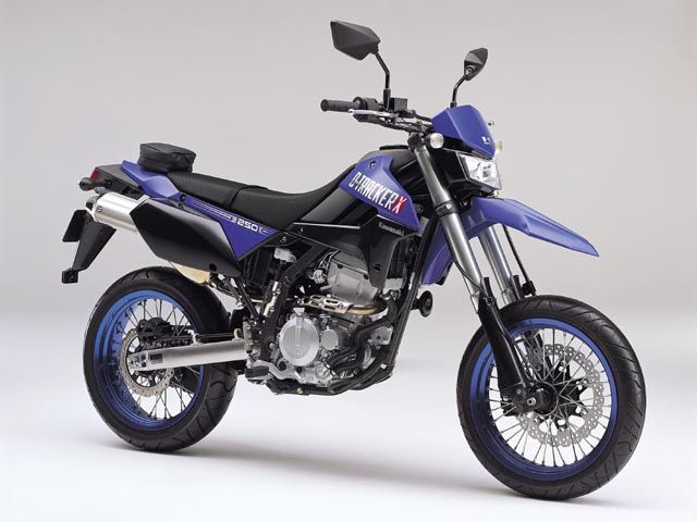 Kawasaki-D-Tracker X 2008 - KLX250-V8F - Màu Colored Plastic Oriental Blue (274)