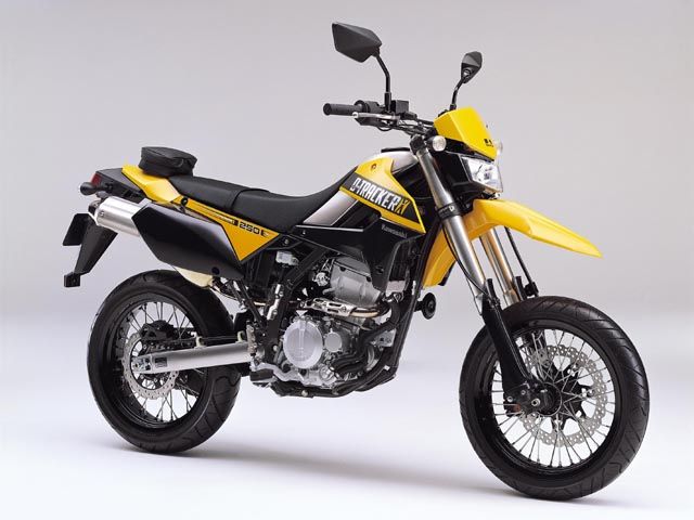 Kawasaki-D-Tracker X 2008 - KLX250-V8F - Màu Colored Plastic Solar Yellow (25G)