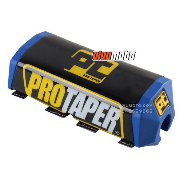 Square-Motocross-Handlebar-Chest-Protector-Cross-Bar-Pad-28mm-blue