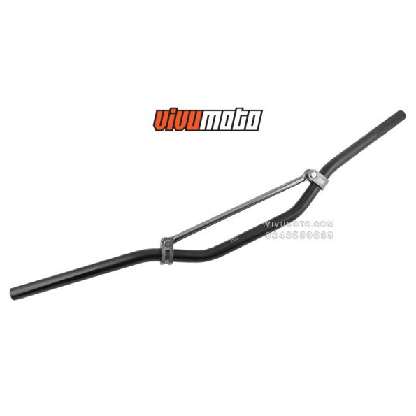 dirt-bike-handlebar-CNC-aluminum-crossbar-black