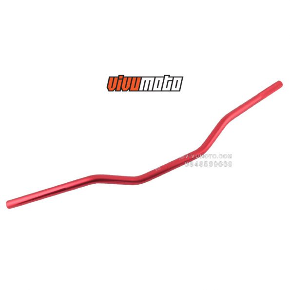 dirt-bike-handlebar-CNC-aluminum-red