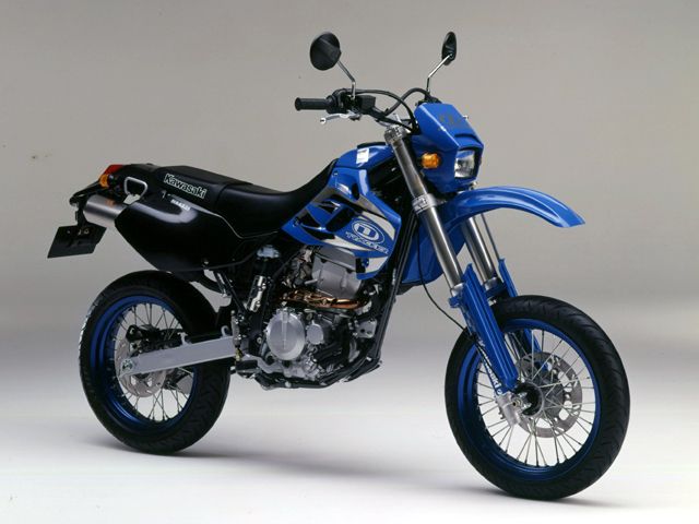 Kawasaki D-Tracker 250 2001 - Model Code: KLX250-J4 - Màu Blue 21 (S8)
